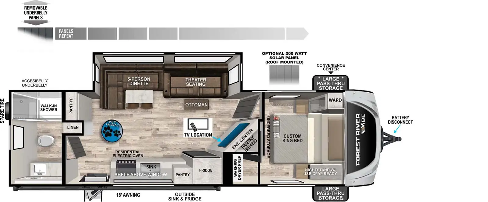 2600RB Floorplan Image